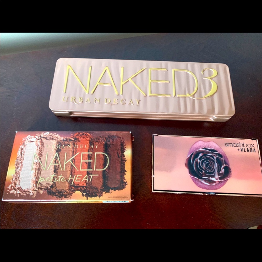 URBAN DECAY/SMASHBOX EYESHADOW PALETTE BUNDLE
